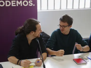 Pablo Iglesias e Íñigo Errejón Pablo Iglesias e Íñigo Errejón