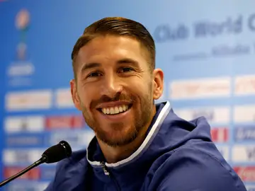 Sergio Ramos en rueda de prensa Sergio Ramos en rueda de prensa