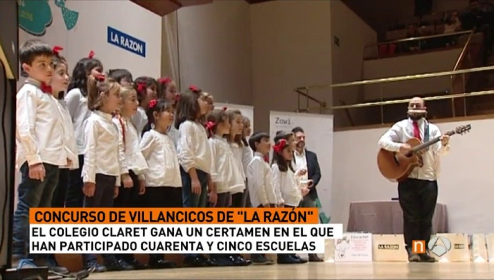 Frame 7.758333 de: El colegio Claret de Madrid gana el concurso de villacincos del periódico 'La Razón'