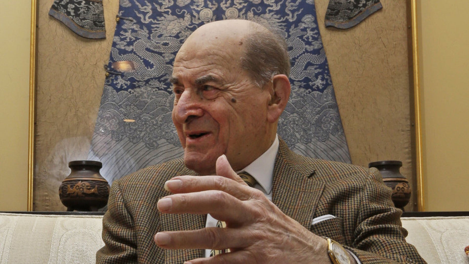 Henry Heimlich, creador de la maniobra contra el atragantamiento