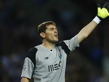 Casillas, con el Oporto Casillas, con el Oporto