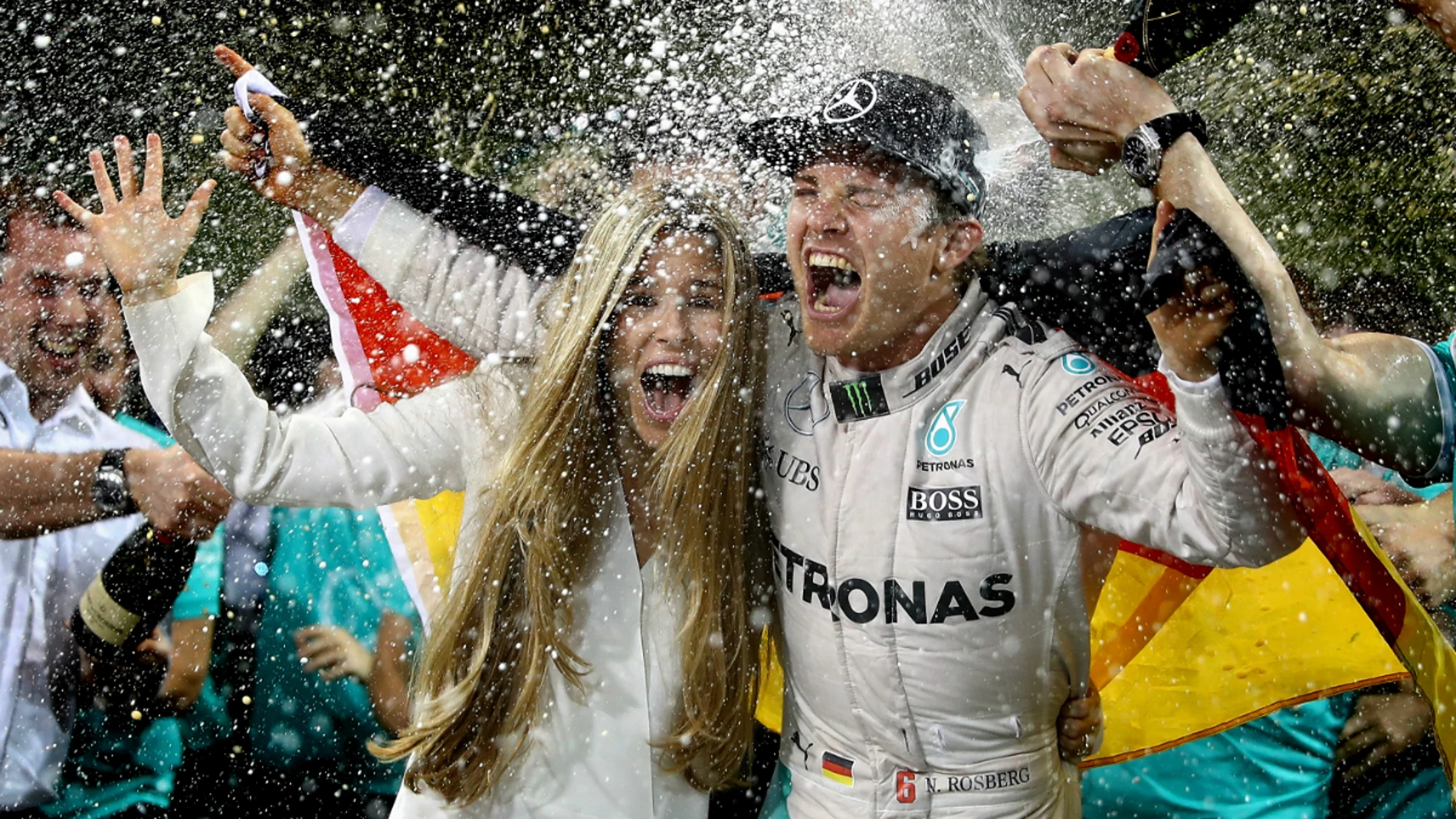Rosberg disfruta de su Mundial