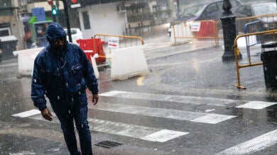  Las fuertes lluvias provocan cortes de carreteras y bajos anegados en Almería, Murcia y Alicante