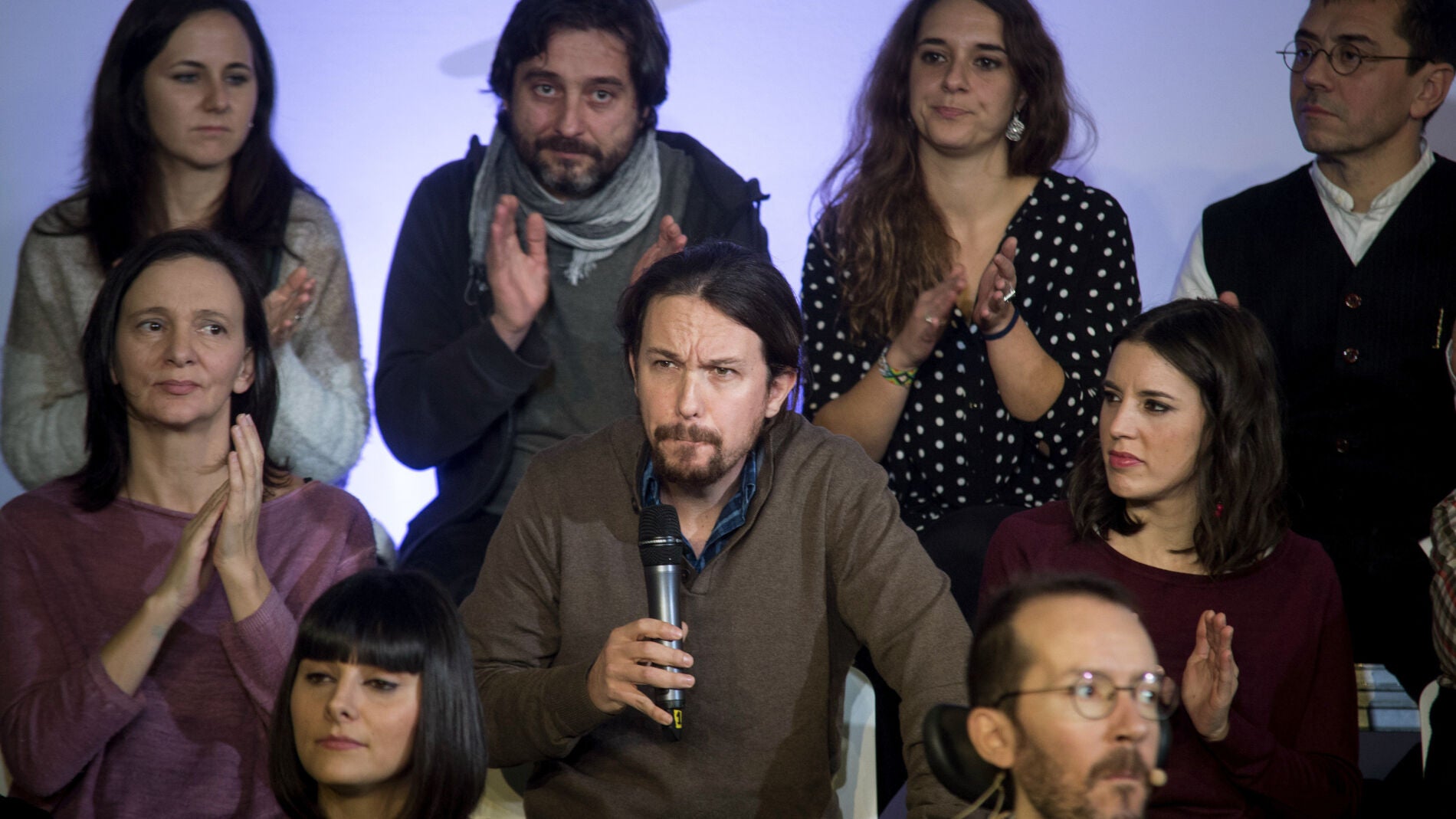  durante el acto de presentaci&oacute;n de la propuesta 'Podemos para todas'