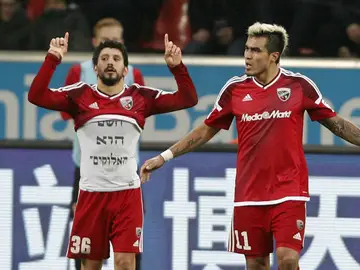El Ingolstadt celebra un gol El Ingolstadt celebra un gol