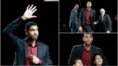 Los Spurs rinden un emotivo homenaje a Tim Duncan y retiran su dorsal '21'