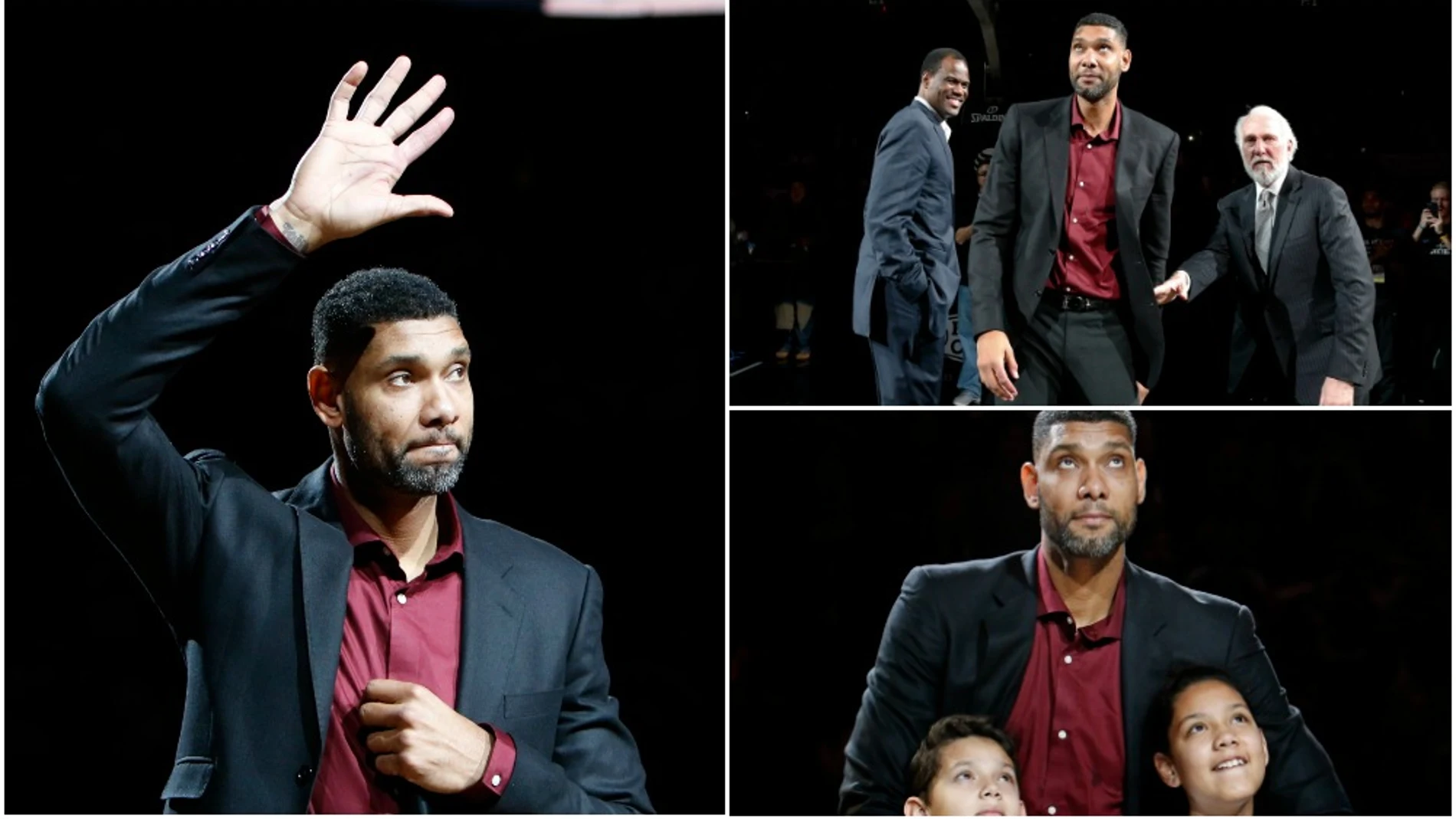 Retiran el '21' a Tim Duncan Retiran el '21' a Tim Duncan