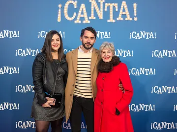 Andrea Compton, Paco León y Concha Velasco Andrea Compton, Paco León y Concha Velasco