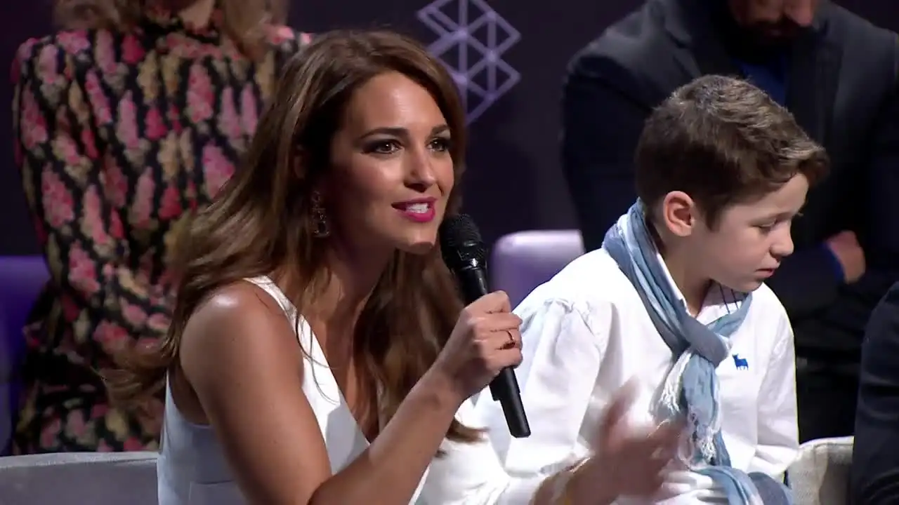 Paula Echevarría: "Este despliegue me pone muchísimo"