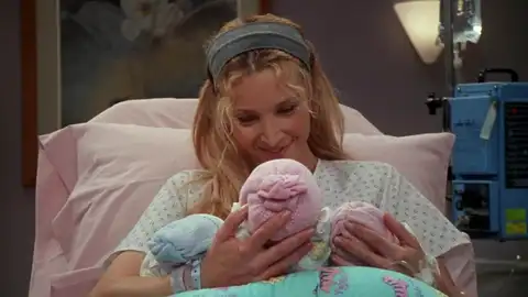 Los trillizos de Phoebe en 'Friends' Los trillizos de Phoebe en 'Friends'