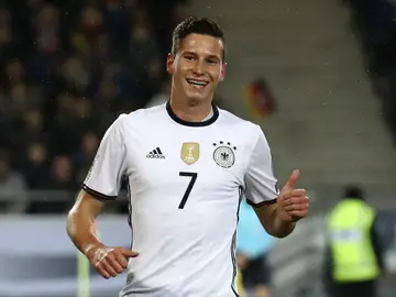Draxler, en un partido con Alemania Draxler, en un partido con Alemania