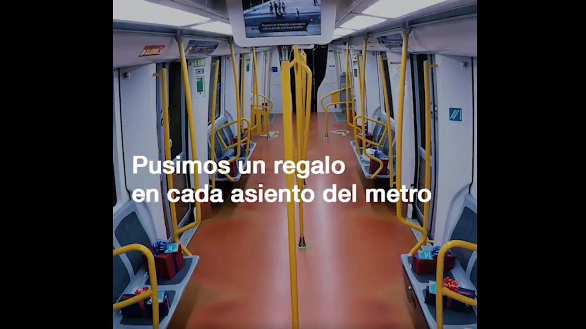 Regalos en el Metro de Madrid Regalos en el Metro de Madrid