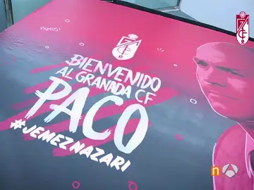 Bienvenida del Granada a Paco Jémez Bienvenida del Granada a Paco Jémez