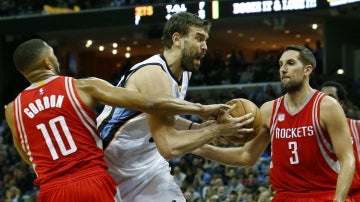 Gasol puja con Gordon