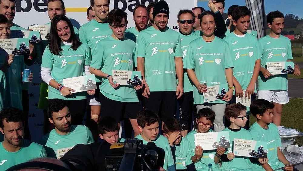 Fernando Alonso, en su prueba