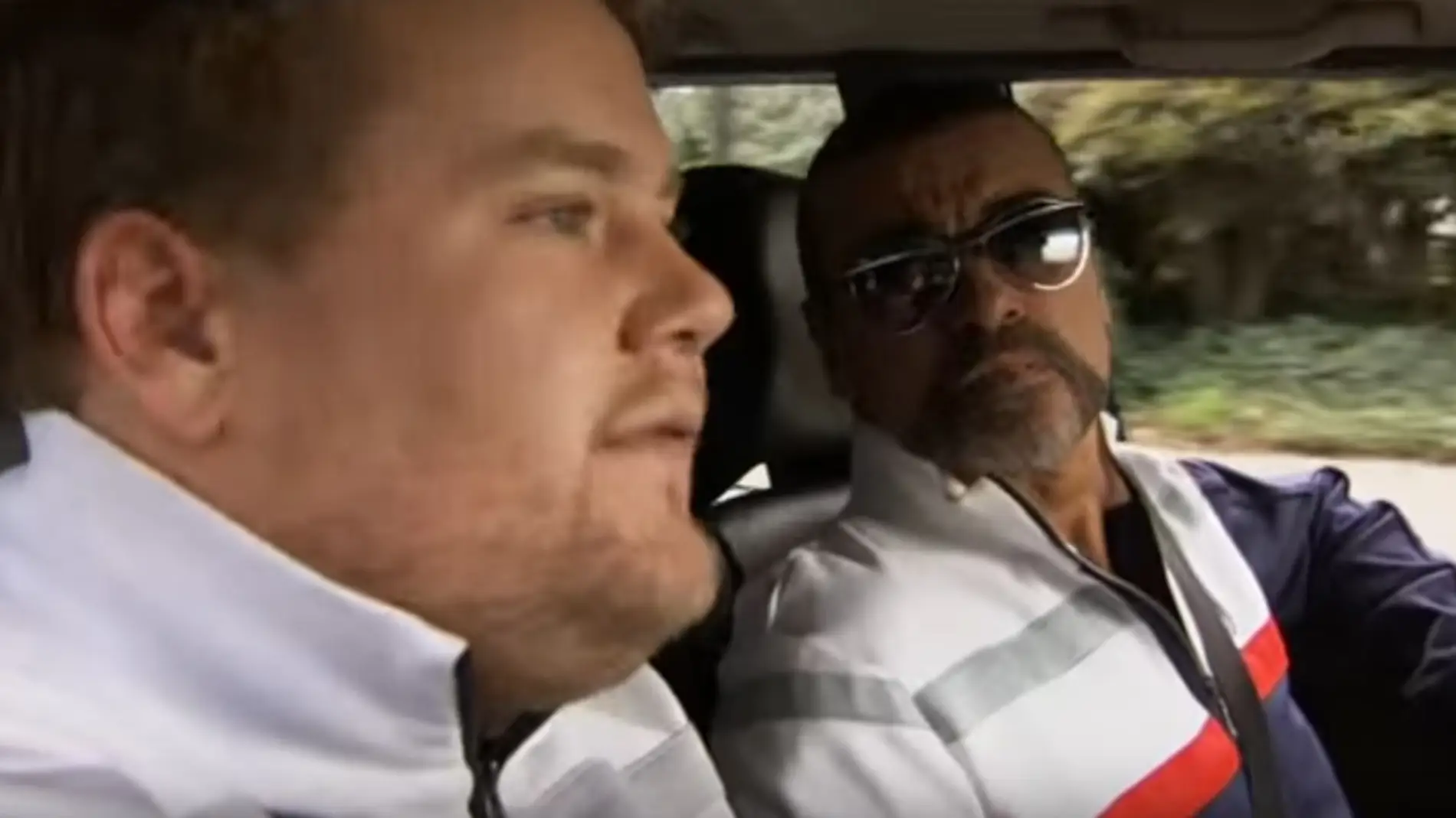 George Michael en 'Carpool Karaoke' con James Corden