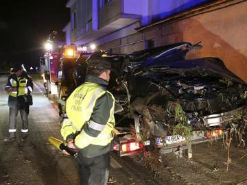 Accidente de tráfico en Ourense