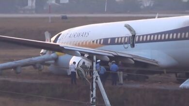 Quince heridos al salirse un avión de la pista en la India