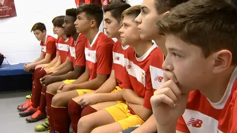 Discurso en el vestuario del Sevilla en LaLiga Promises Discurso en el vestuario del Sevilla en LaLiga Promises