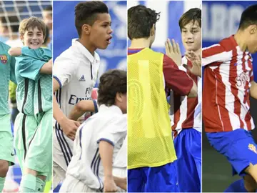 Barcelona, Real Madrid, Atlético y Sporting, los cuatro semifinalistas de LaLiga Promises Barcelona, Real Madrid, Atlético y Sporting, los cuatro semifinalistas de LaLiga Promises