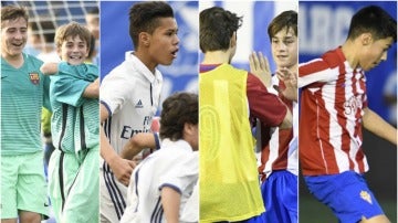 Barcelona, Real Madrid, Atlético y Sporting, los cuatro semifinalistas de LaLiga Promises