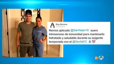 Nasri y su tratamiento en EEUU Nasri y su tratamiento en EEUU