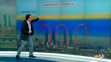 El anticiclón se quedará hasta el lunes, cuando la lluvia podrá disipar la contaminación