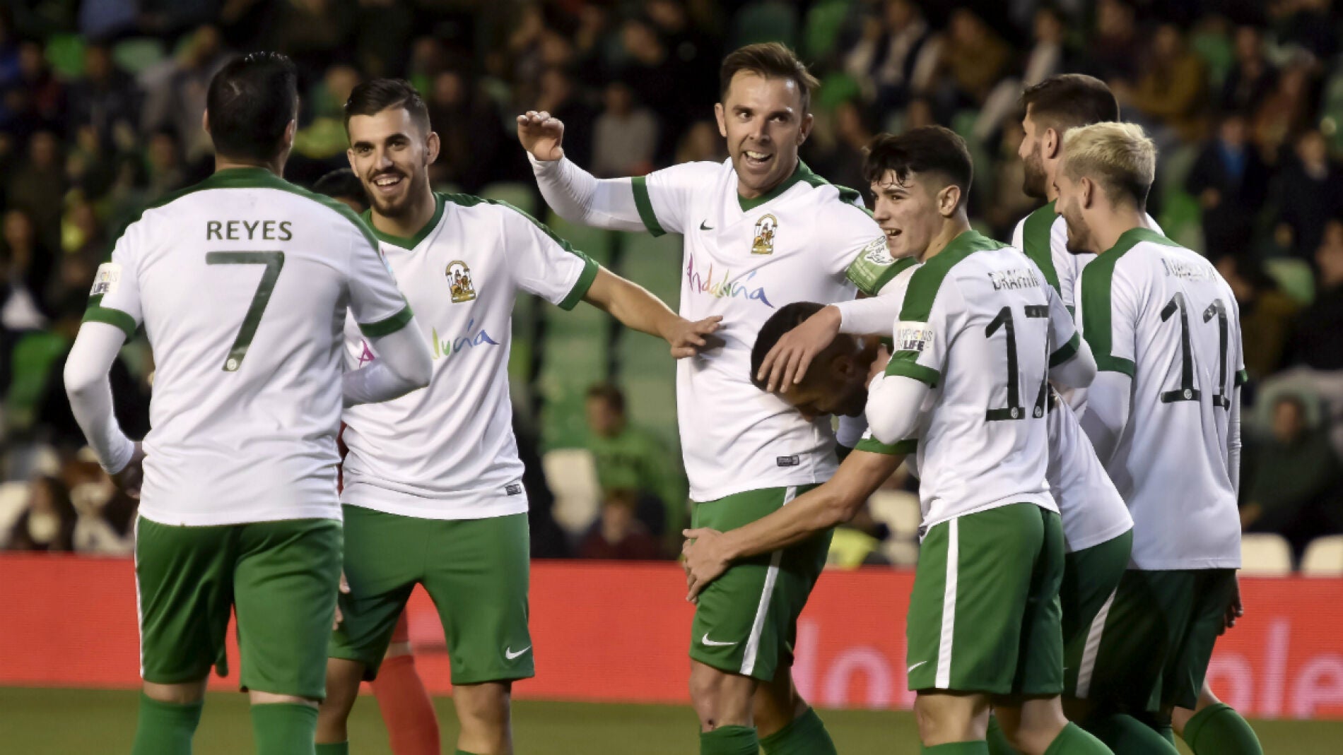 Andaluc&iacute;a celebra un gol
