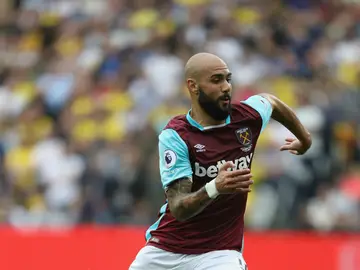 Zaza, con el West Ham Zaza, con el West Ham