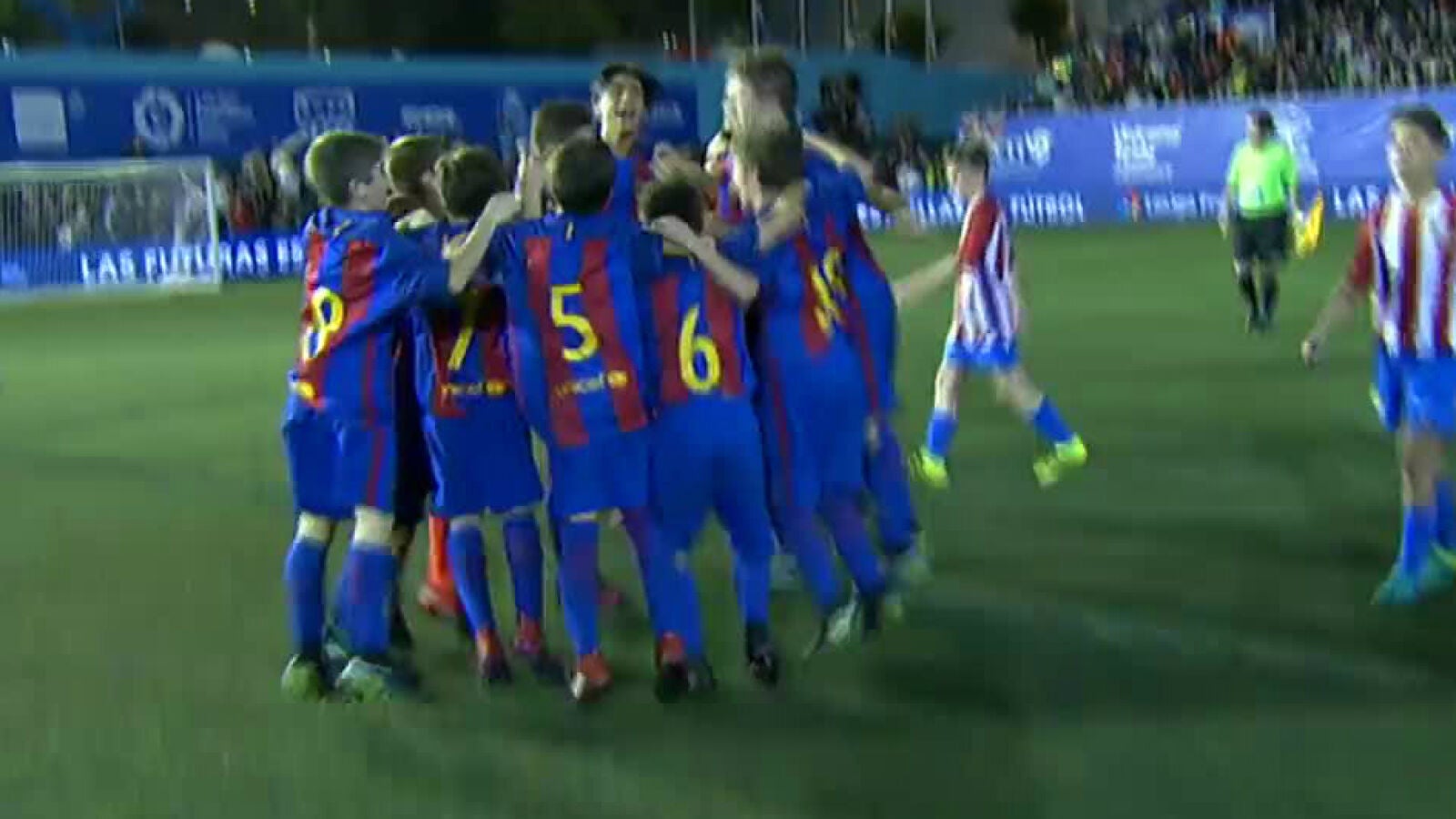 El Barcelona de un gran Xavi Planas gana LaLiga Promises tras vencer al Atlético