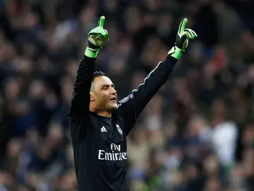 Keylor Navas: "Hay que seguir trabajando fuerte para obtener más títulos" Keylor Navas: "Hay que seguir trabajando fuerte para obtener más títulos"