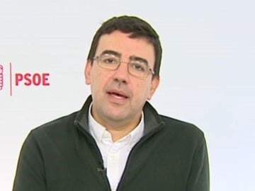 El portavoz de la gestora del PSOE, Mario Jiménez