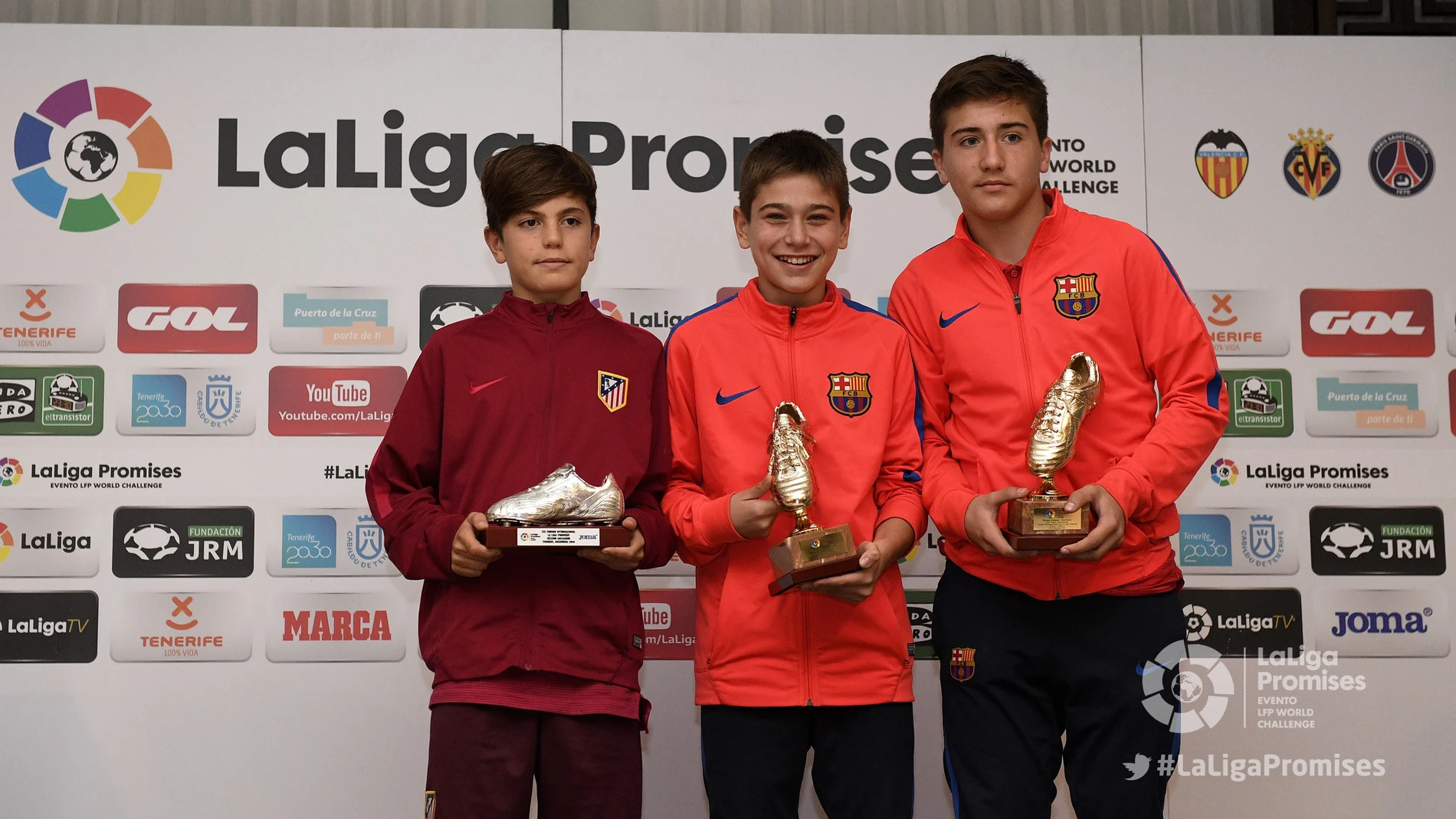 Garnacho, Caravaca y Planas, máximos goleadores de LaLiga Promises Garnacho, Caravaca y Planas, máximos goleadores de LaLiga Promises