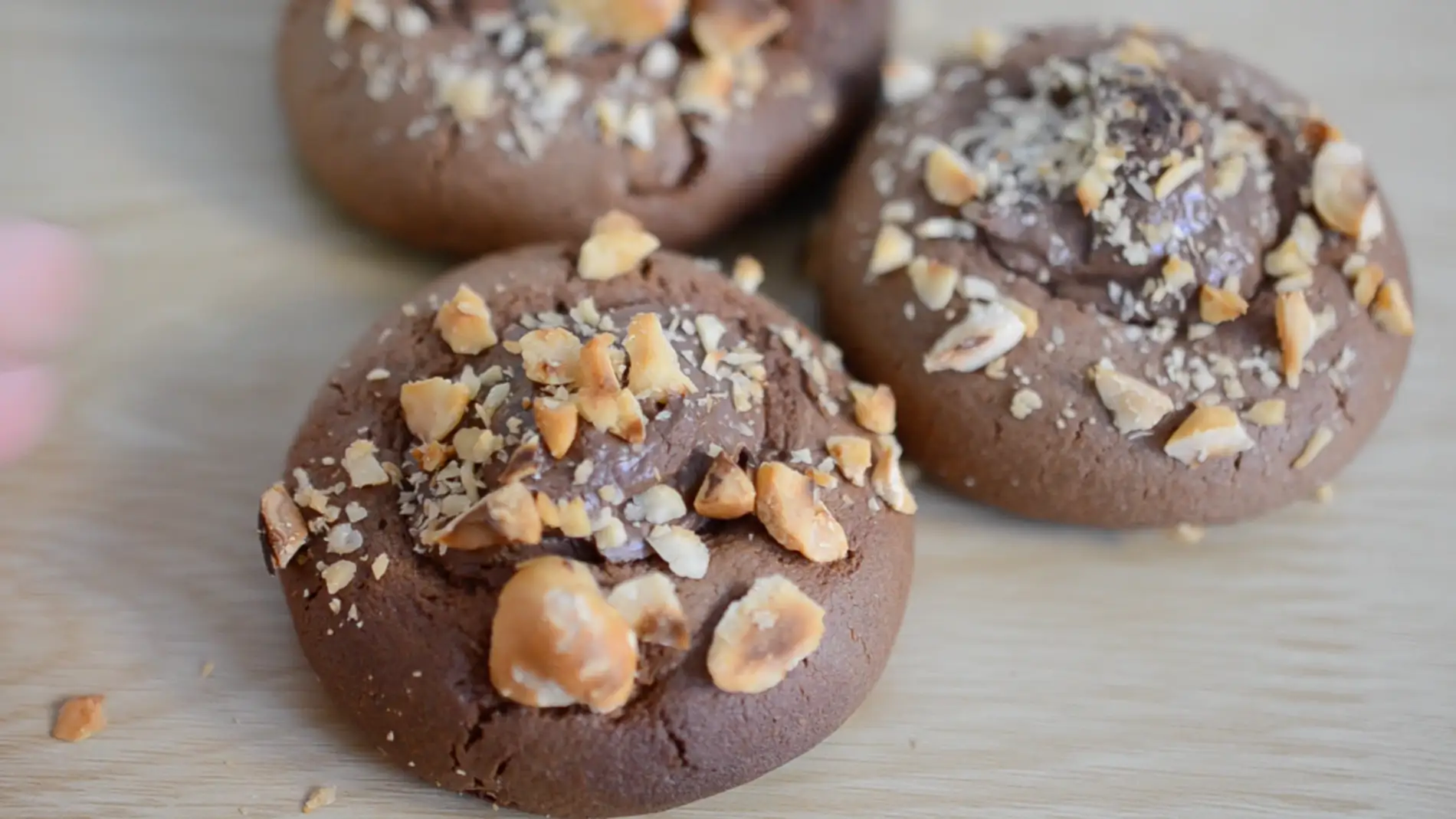 Unos galletas con Nutella para chuparse los dedos