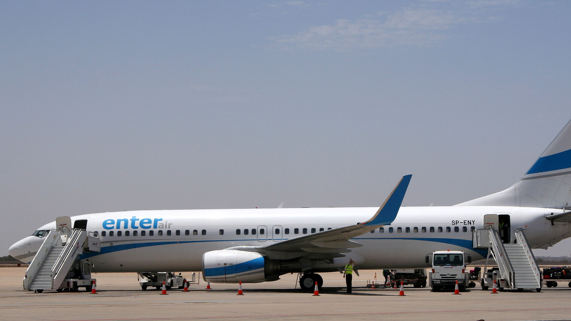Avi&oacute;n de la aerol&iacute;nea polaca Enter Air