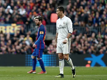 Leo Messi y Cristiano Ronaldo Leo Messi y Cristiano Ronaldo