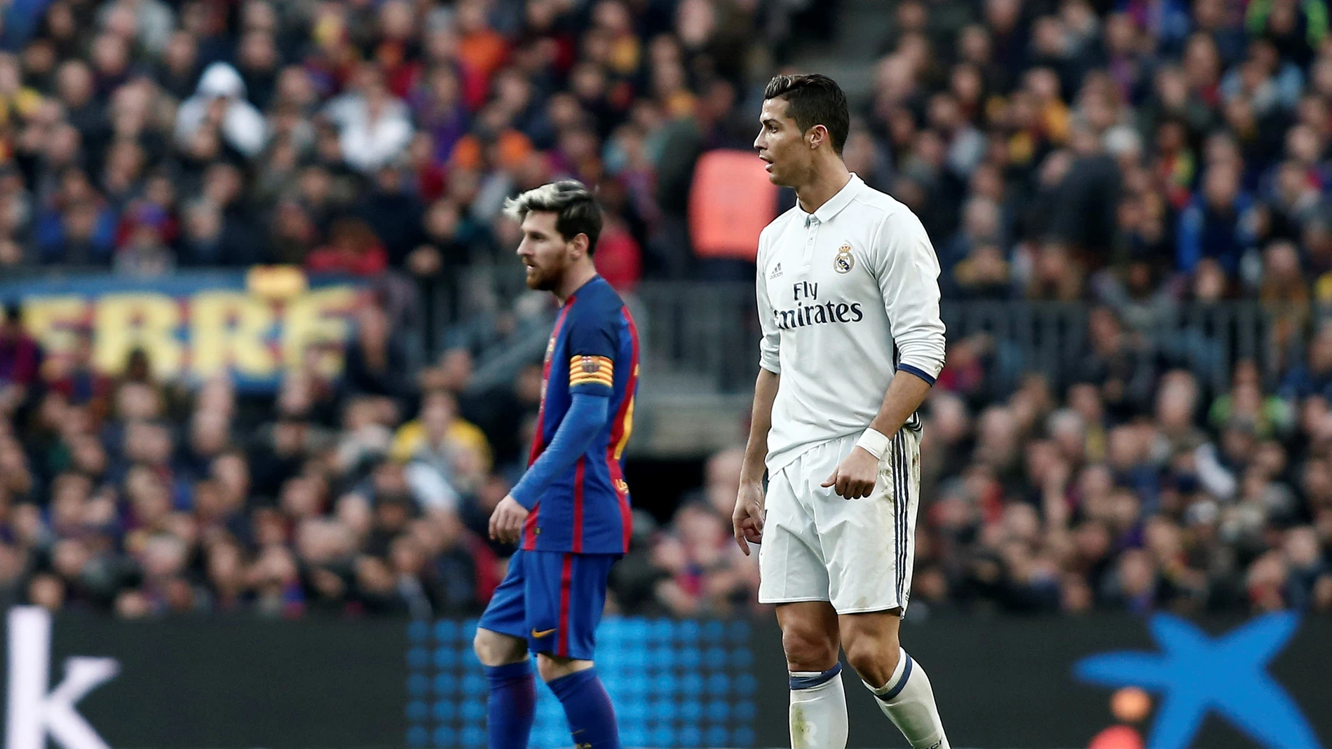 Leo Messi y Cristiano Ronaldo Leo Messi y Cristiano Ronaldo