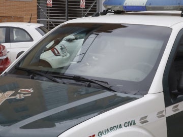 Un coche de la Guardia Civil
