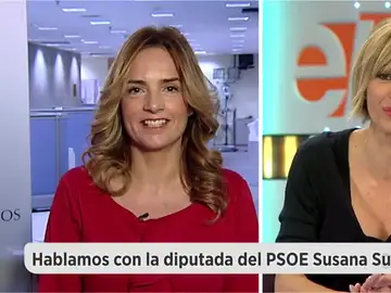 Susana Sumelzo en Espejo Público Susana Sumelzo en Espejo Público