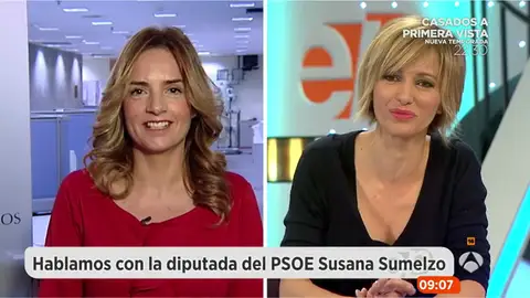 Susana Sumelzo en Espejo Público Susana Sumelzo en Espejo Público