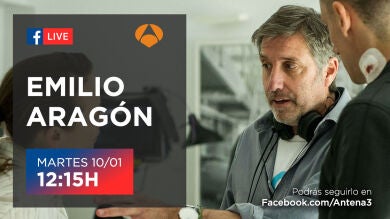 Emilio Aragón, mañana en directo a través de Facebook Live