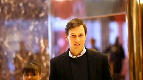 El yerno de Donald Trump, Jared Kushner El yerno de Donald Trump, Jared Kushner