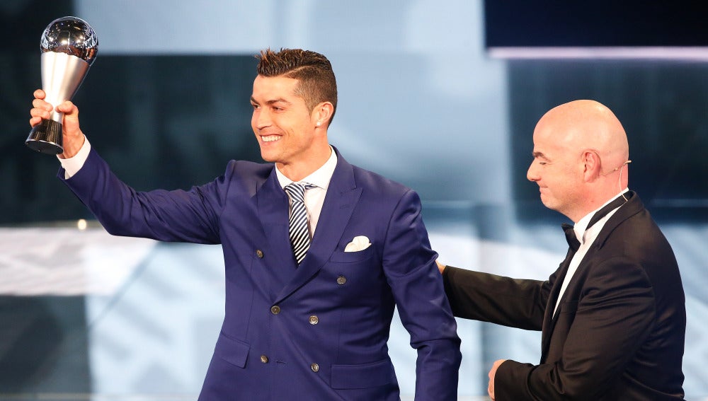 Cristiano gana el Premio 'The Best' 2016