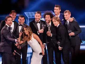 El 'Selfie' del XI ideal de la FIFA 2016 El 'Selfie' del XI ideal de la FIFA 2016