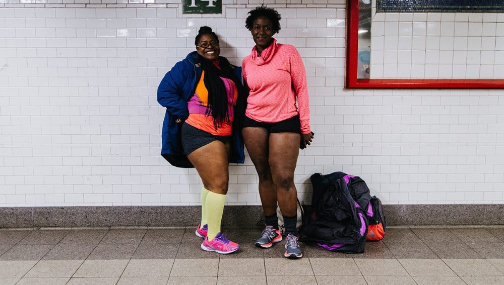 Usuarios del metro de Nueva York