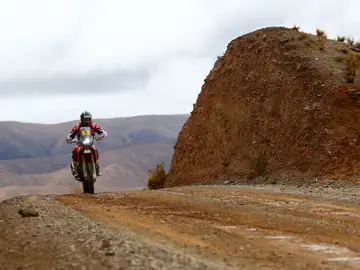 Ricky Brabec, en una etapa del Dakar Ricky Brabec, en una etapa del Dakar