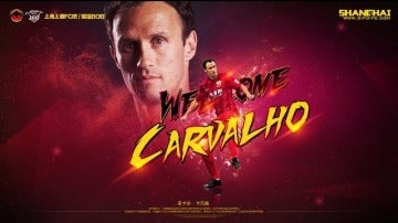 Carvalho, nuevo fichaje del Shanghai SIPG