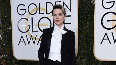 Evan Rachel Wood tiene un motivo por el que no ponerse un vestido para la alfombra roja de los Globos de Oro 2017 
