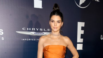 Kendall Jenner en la fiesta de NBC