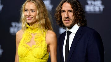 Carles Puyol y Vanesa Lorenzo